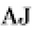 Anthony James Watches logo